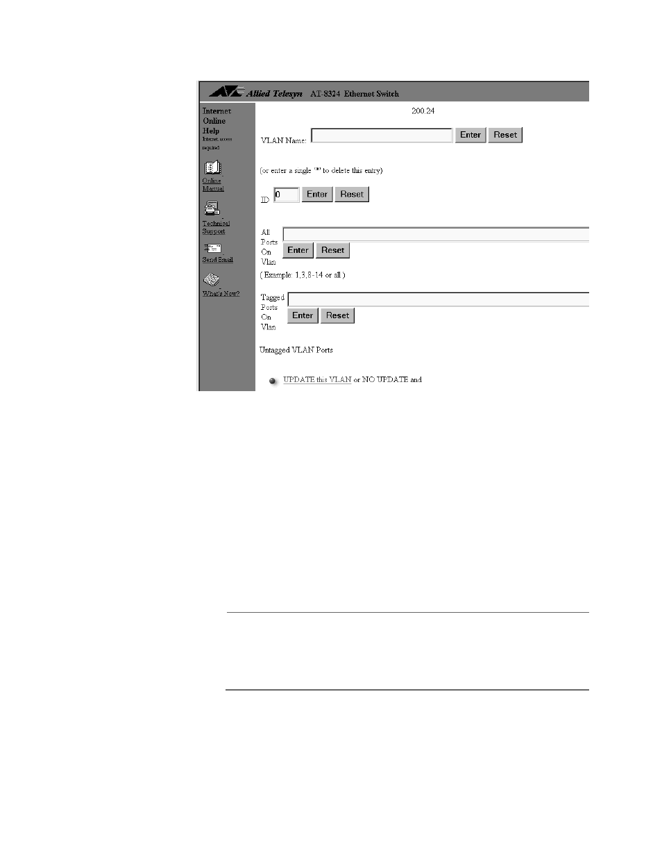 Allied Telesis AT-S25 User Manual | Page 100 / 166
