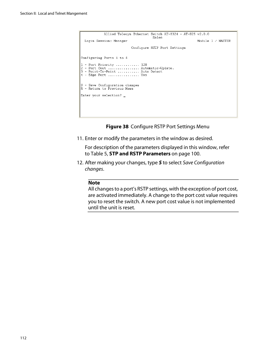 Allied Telesis AT-S25 User Manual | Page 112 / 277