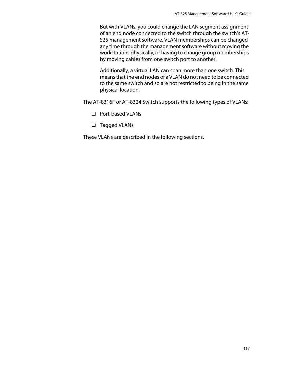 Allied Telesis AT-S25 User Manual | Page 117 / 277