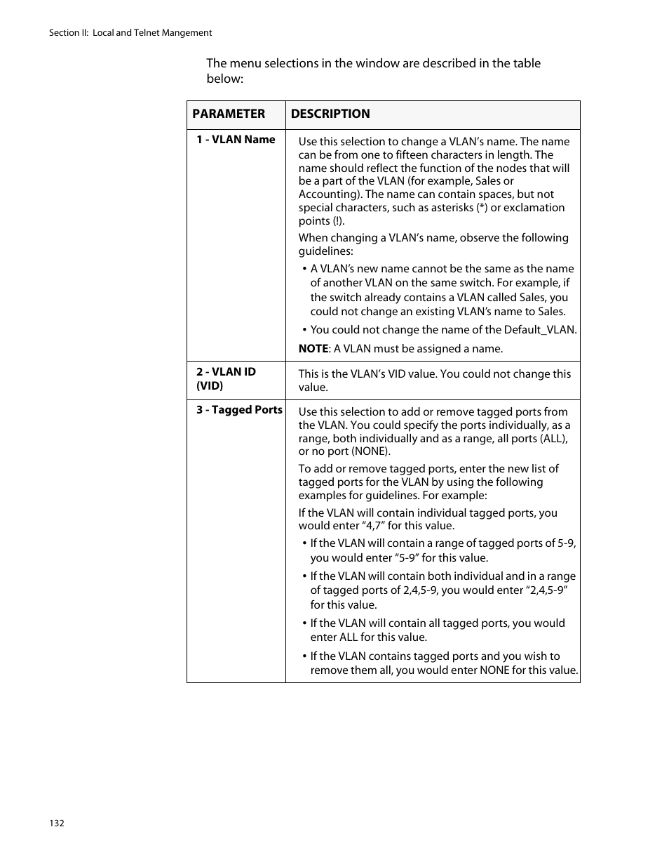 Allied Telesis AT-S25 User Manual | Page 132 / 277