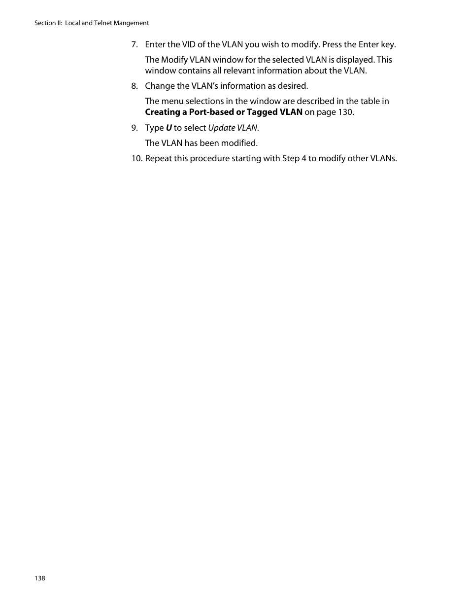 Allied Telesis AT-S25 User Manual | Page 138 / 277