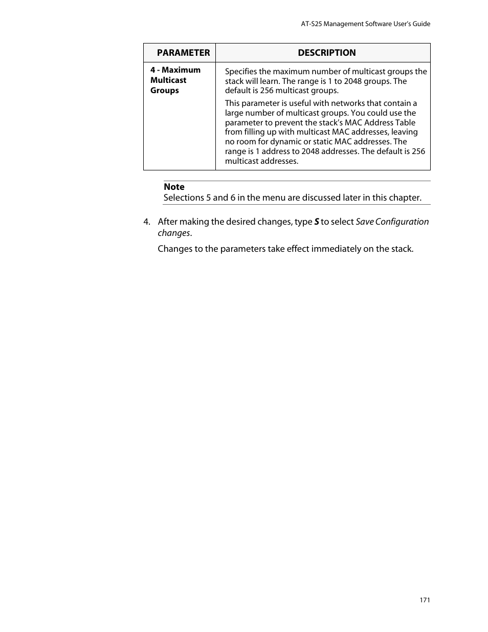 Allied Telesis AT-S25 User Manual | Page 171 / 277