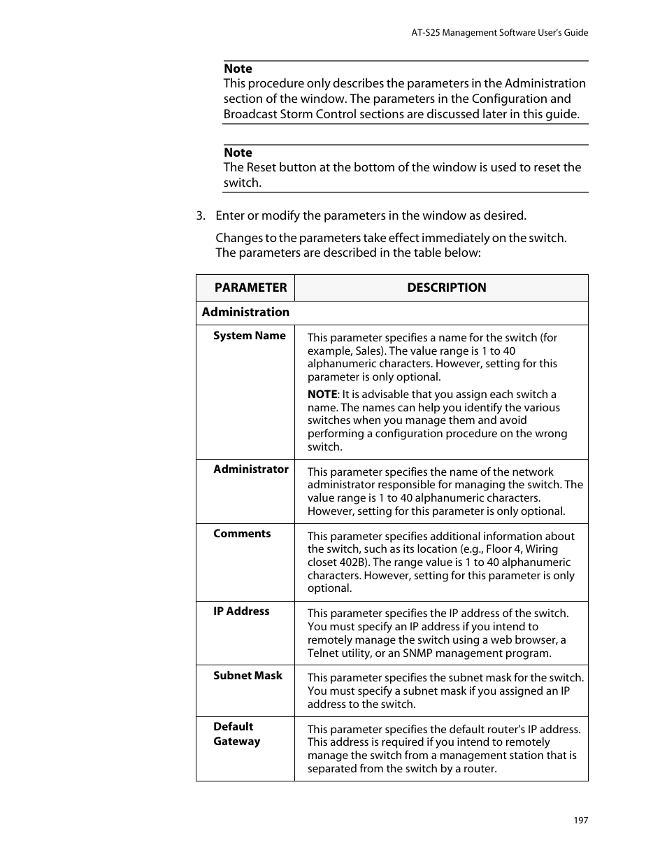 Allied Telesis AT-S25 User Manual | Page 197 / 277