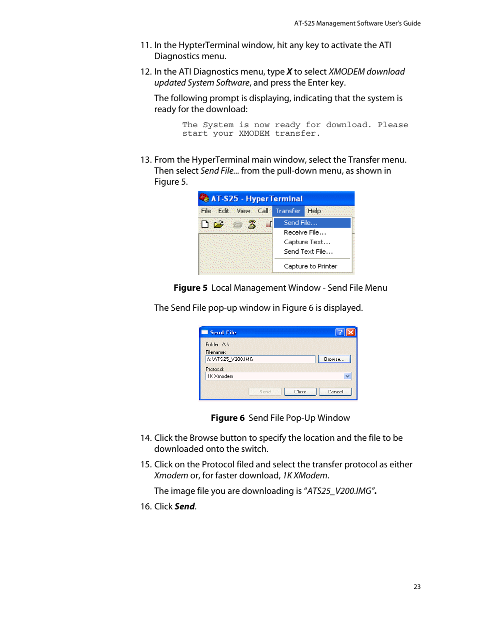 Allied Telesis AT-S25 User Manual | Page 23 / 277