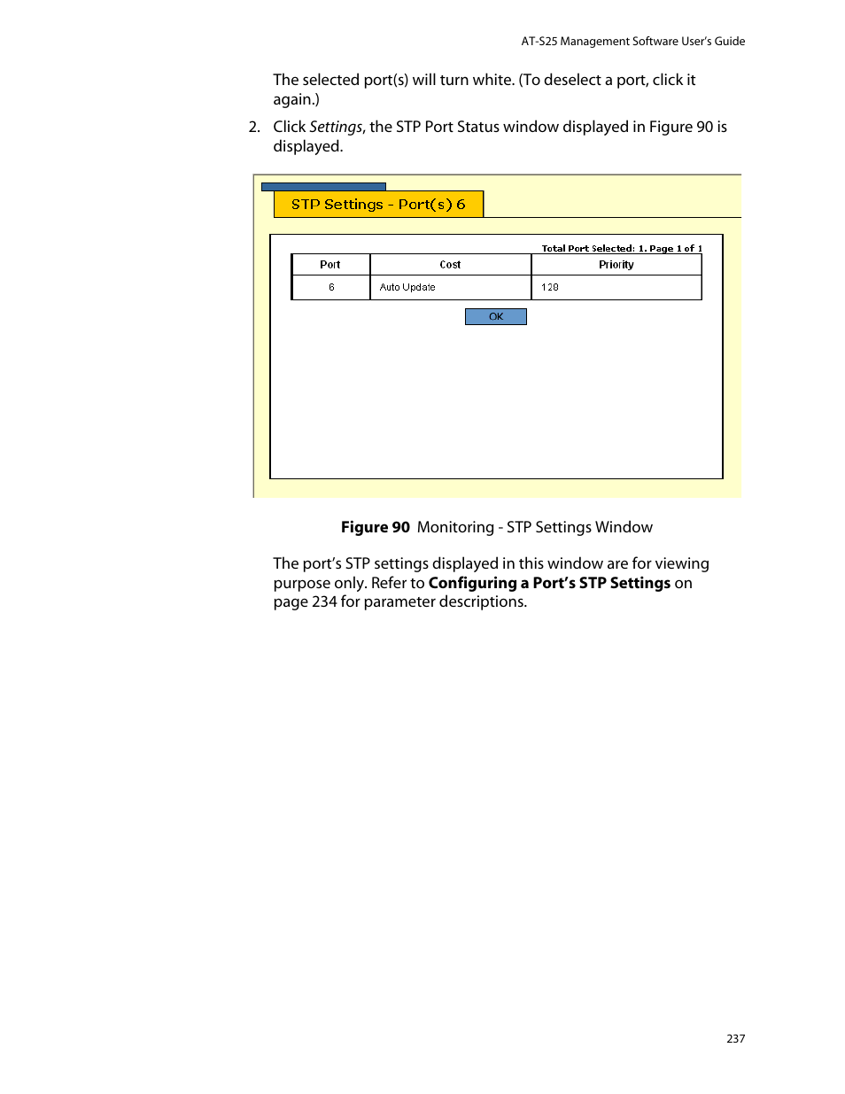 Allied Telesis AT-S25 User Manual | Page 237 / 277