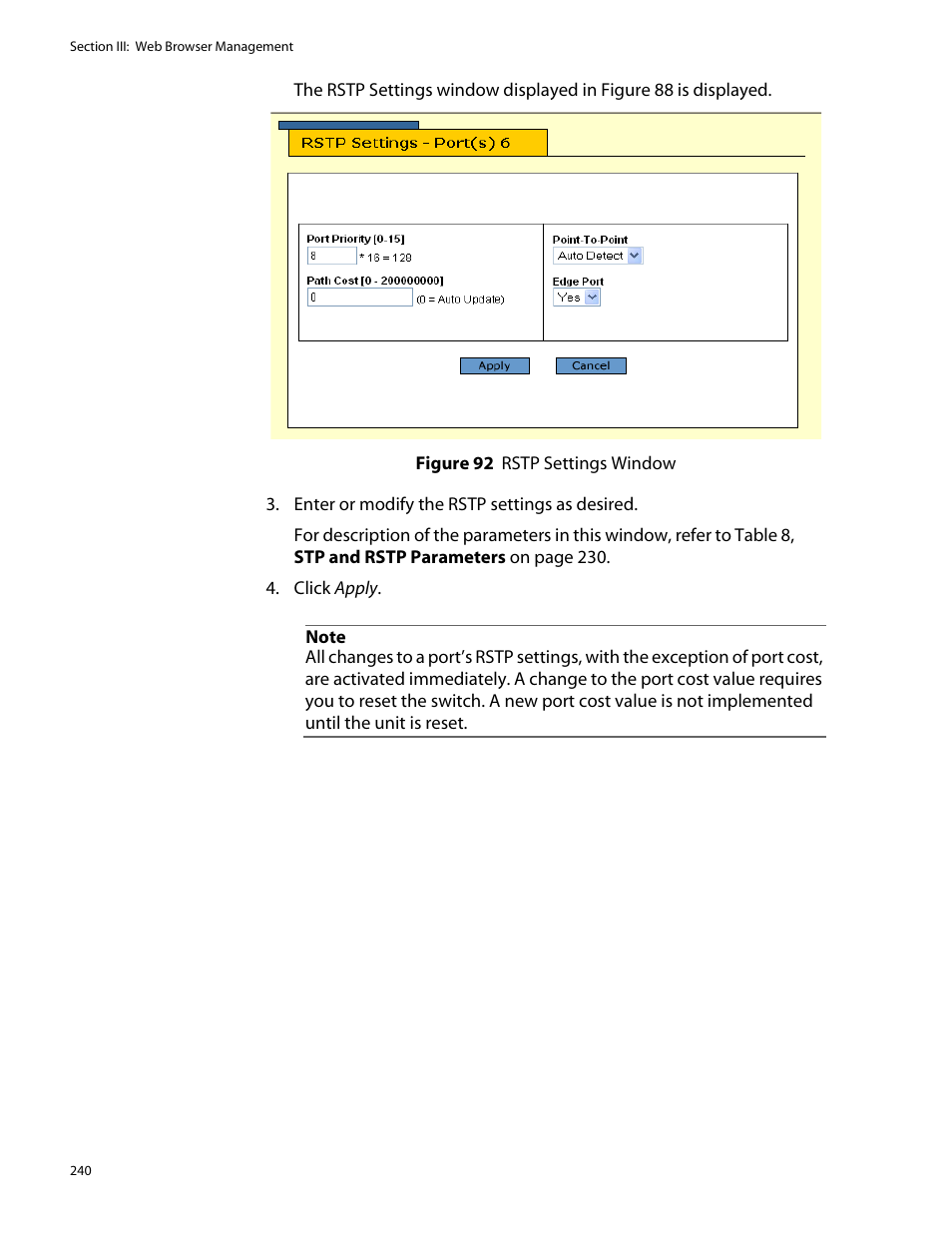 Allied Telesis AT-S25 User Manual | Page 240 / 277