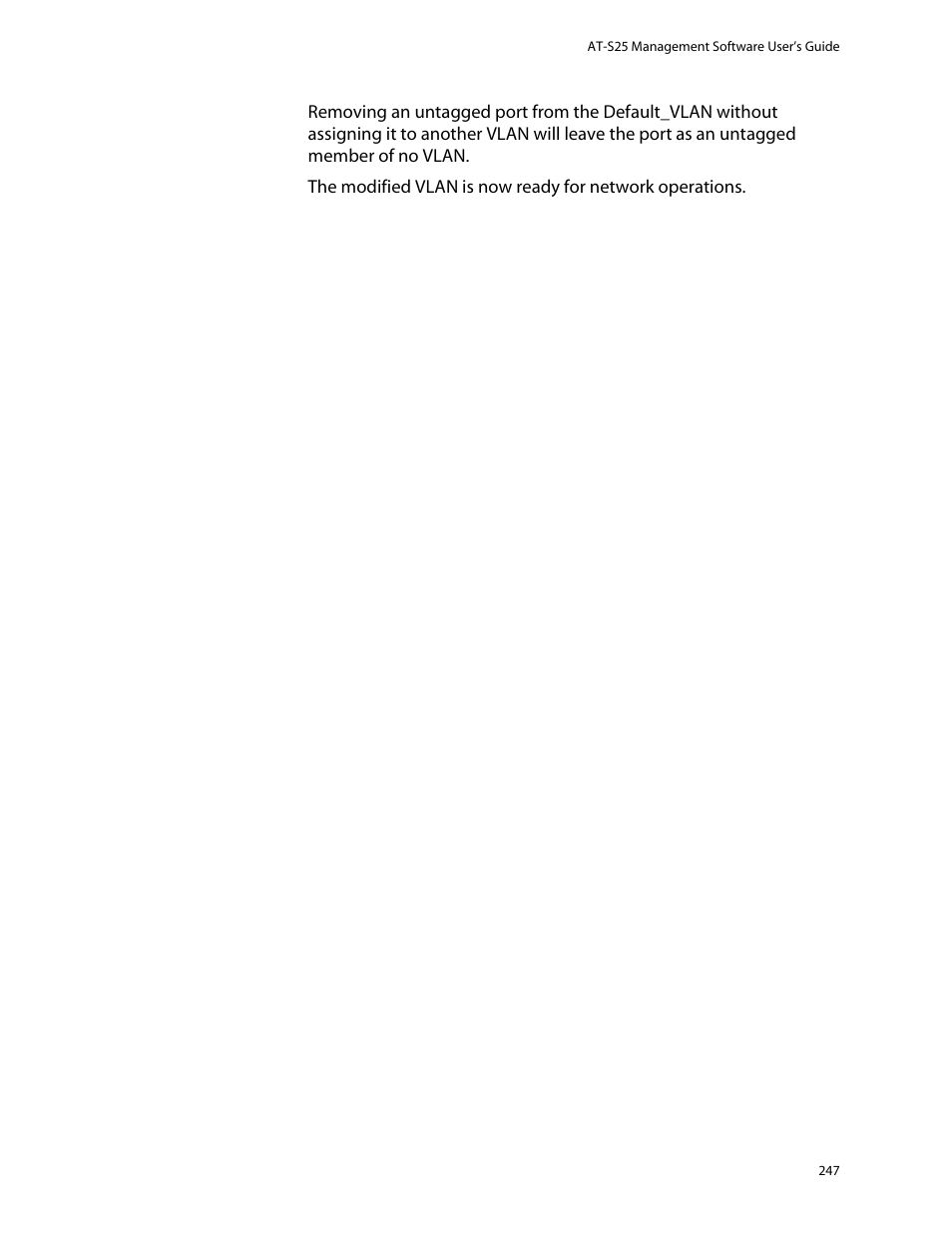 Allied Telesis AT-S25 User Manual | Page 247 / 277