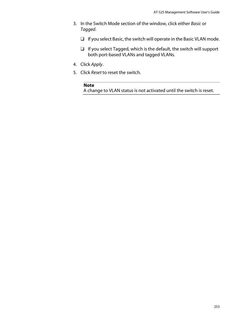 Allied Telesis AT-S25 User Manual | Page 253 / 277