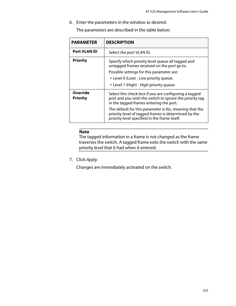 Allied Telesis AT-S25 User Manual | Page 255 / 277