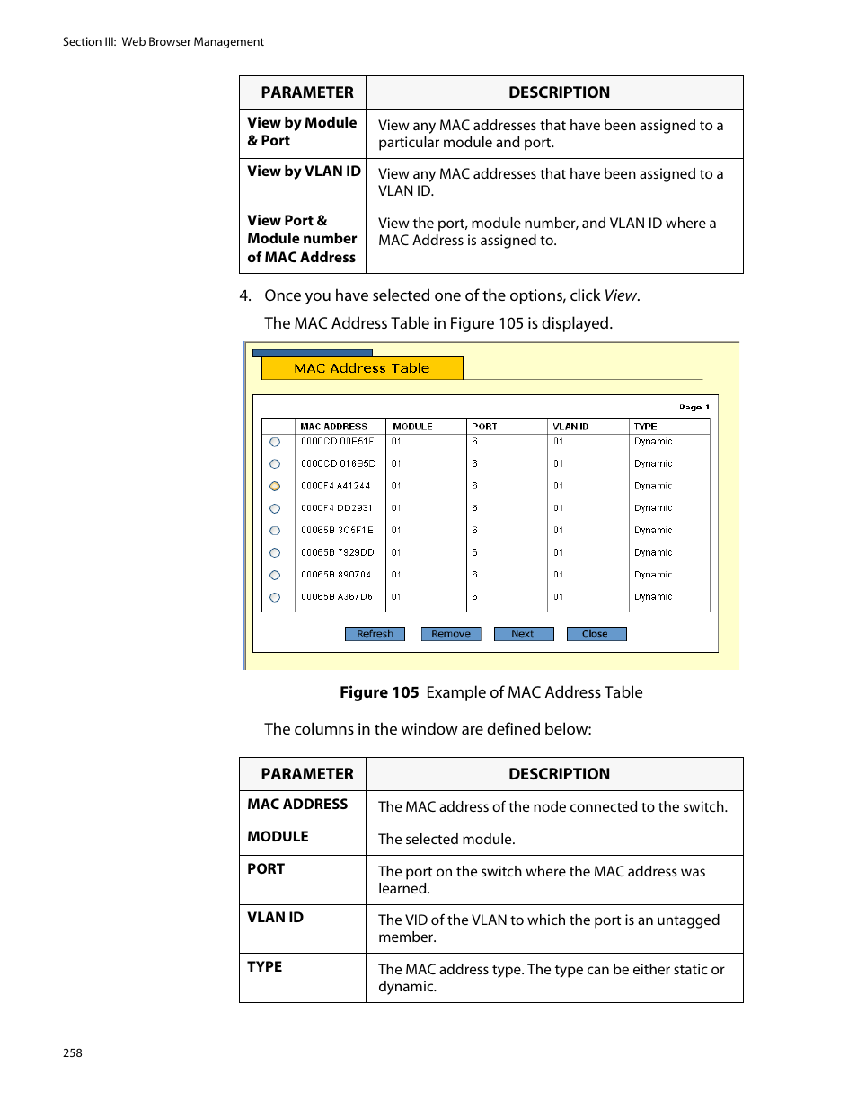 Allied Telesis AT-S25 User Manual | Page 258 / 277