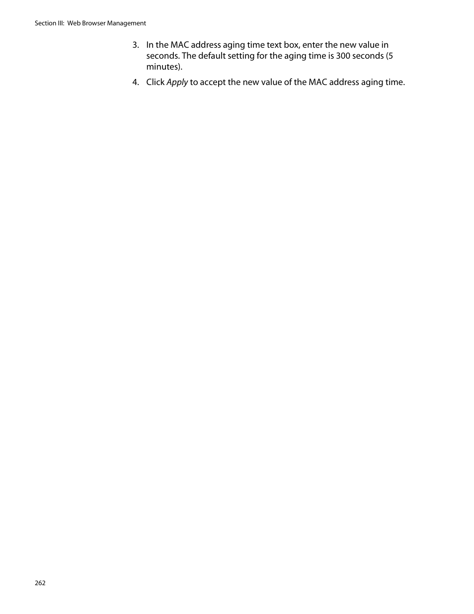 Allied Telesis AT-S25 User Manual | Page 262 / 277