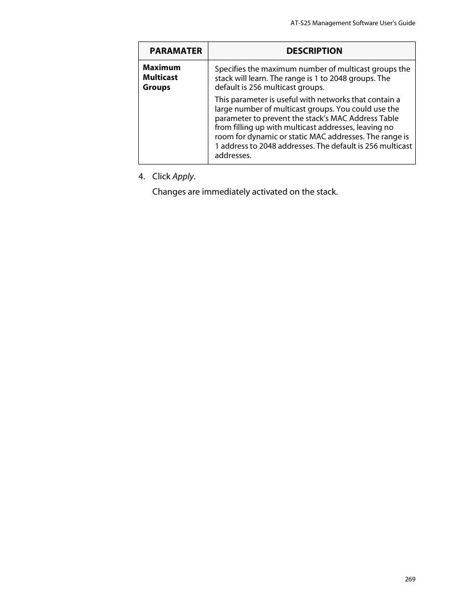 Allied Telesis AT-S25 User Manual | Page 269 / 277