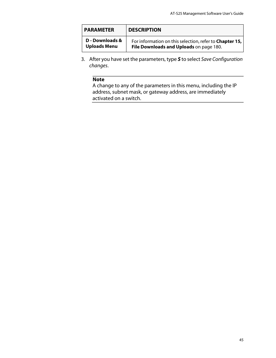 Allied Telesis AT-S25 User Manual | Page 45 / 277
