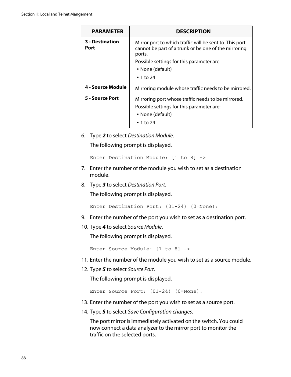 Allied Telesis AT-S25 User Manual | Page 88 / 277