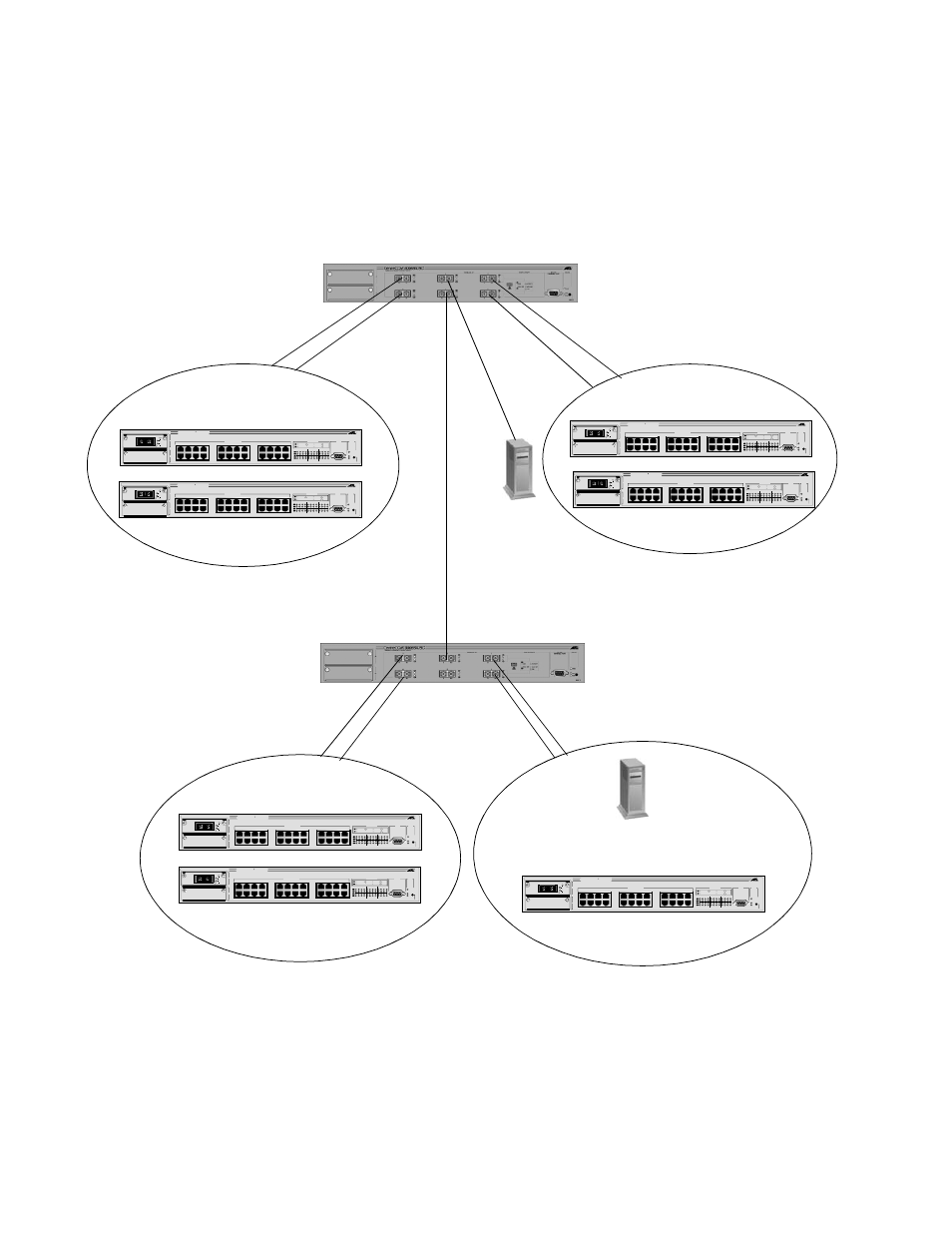 Figure 43: vlan tagging example, Vlan tagging example | Allied Telesis AT-S26 User Manual | Page 99 / 156