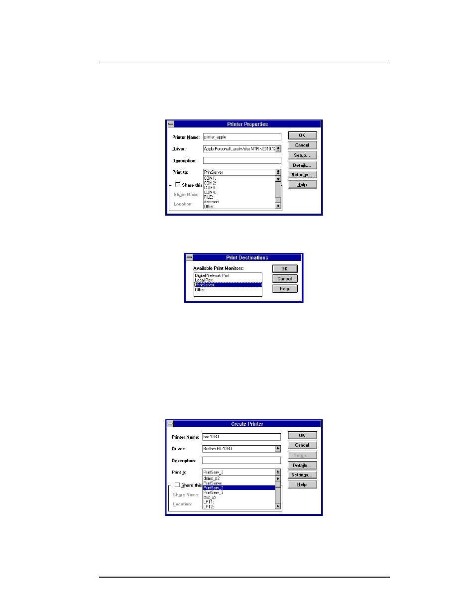 Allied Telesis FastPrint Server User Manual | Page 61 / 100