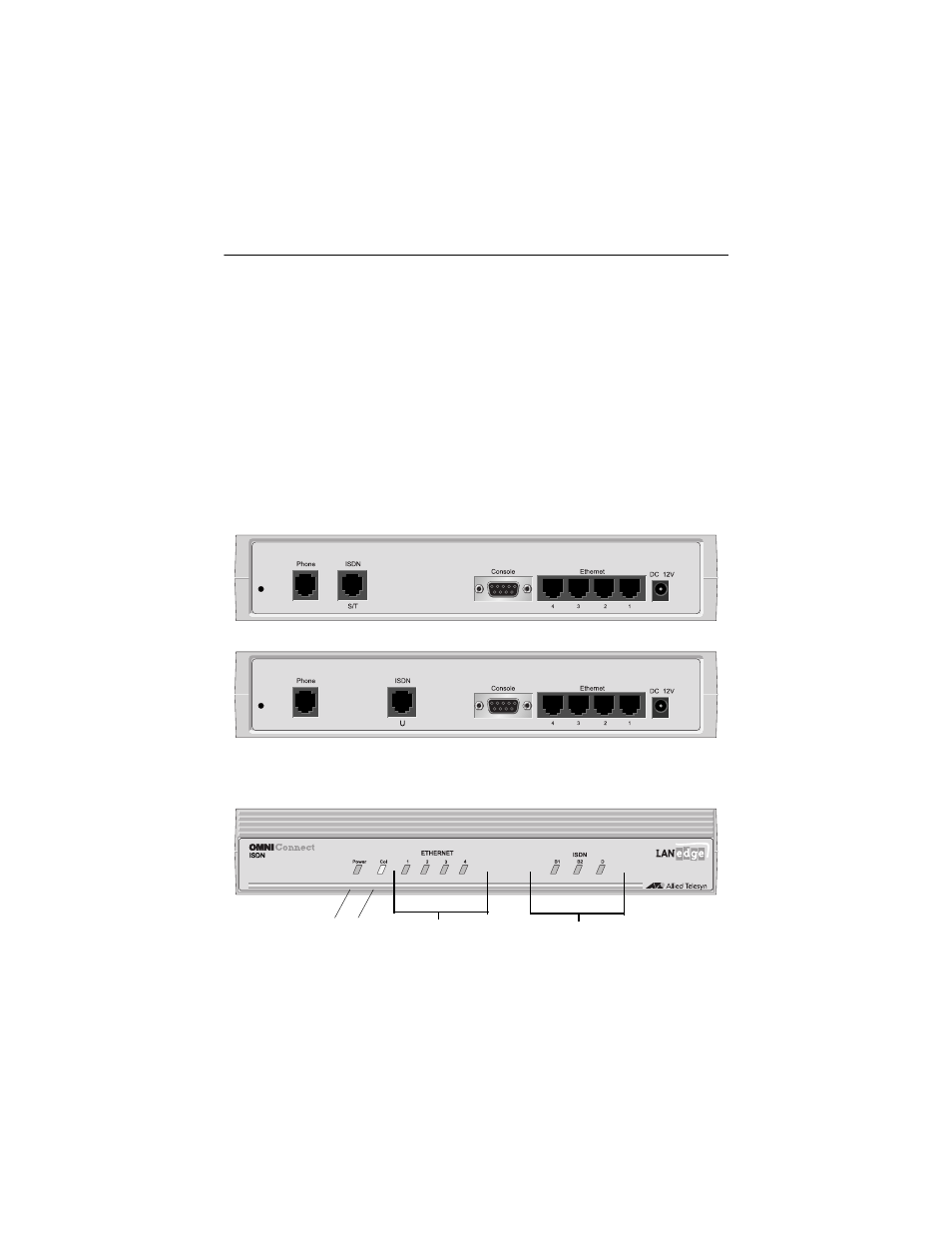 Chapter 1, Introduction, Overview | Allied Telesis OmniConnect ISDN User Manual | Page 11 / 34