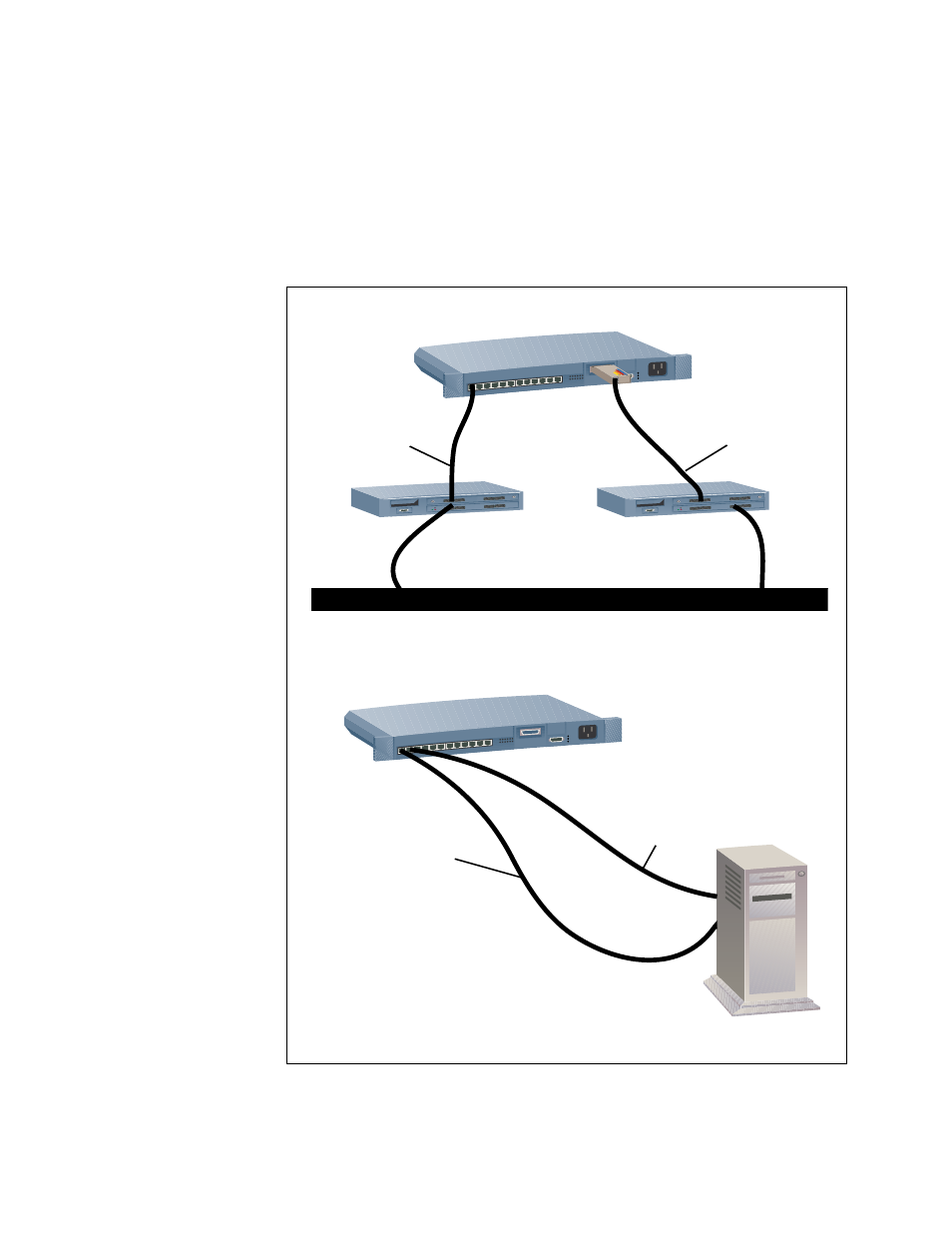 Redundant links configuration | Allied Telesis AT-S10 TurboStack User Manual | Page 30 / 78