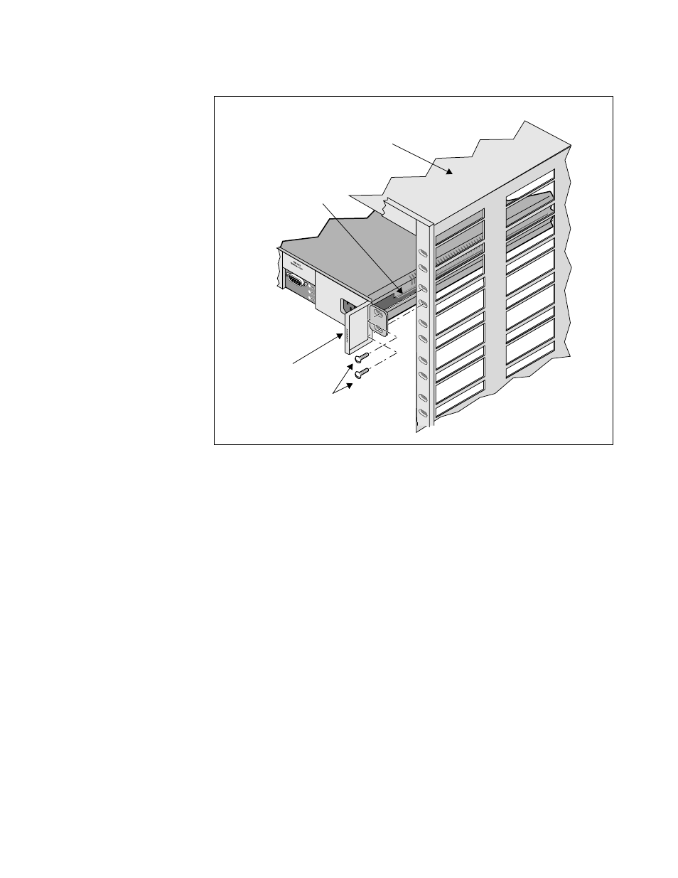 Secure the module in the chassis slot by screw, Connect your data cables to the hub and the ne, If one or more of the ports on the module are | The module is now active in the chassis as a c | Allied Telesis AT-TS24TR User Manual | Page 32 / 95