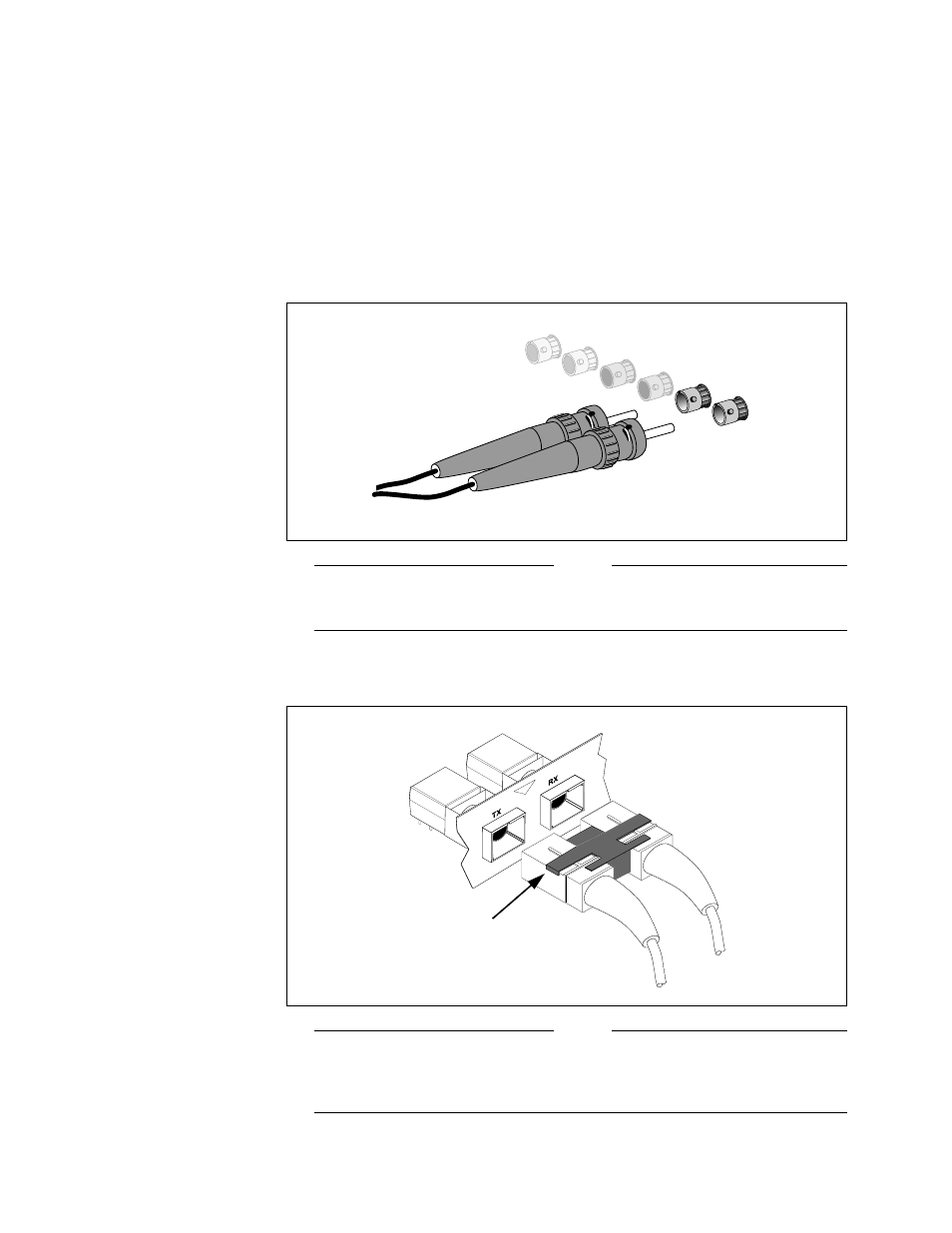 Fiber optic connectors | Allied Telesis AT-TS24TR User Manual | Page 46 / 95