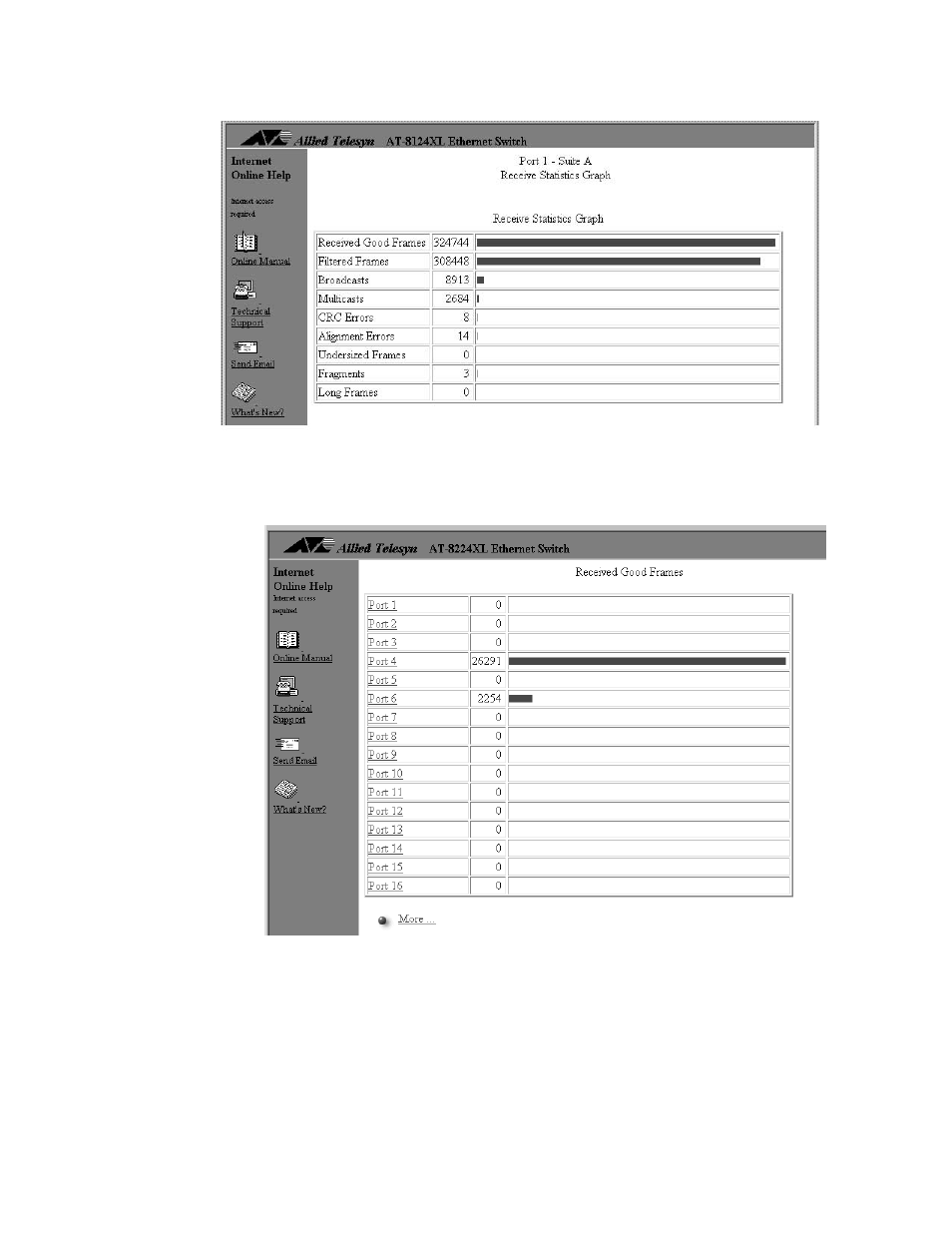 Y. figure 6, In figure 66 | Allied Telesis AT-S24 User Manual | Page 136 / 164