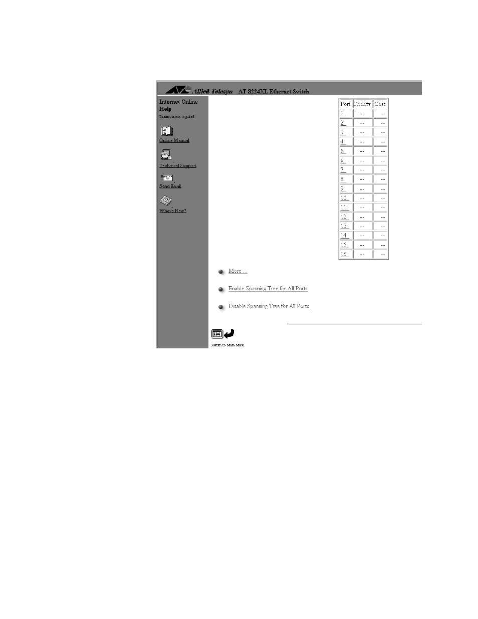 Allied Telesis AT-S24 User Manual | Page 47 / 164