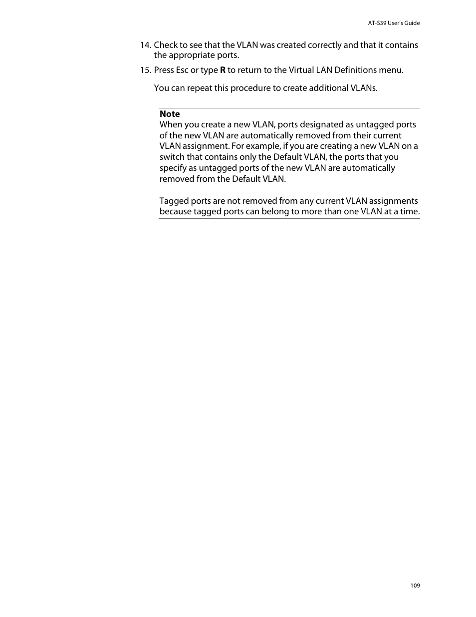 Allied Telesis AT-S39 User Manual | Page 109 / 242