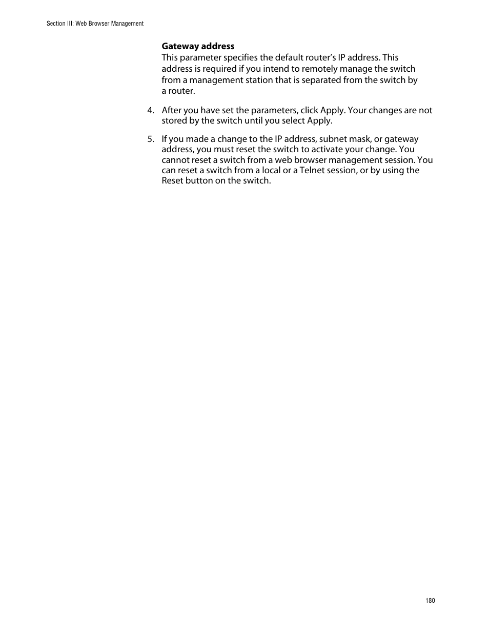 Allied Telesis AT-S39 User Manual | Page 180 / 242