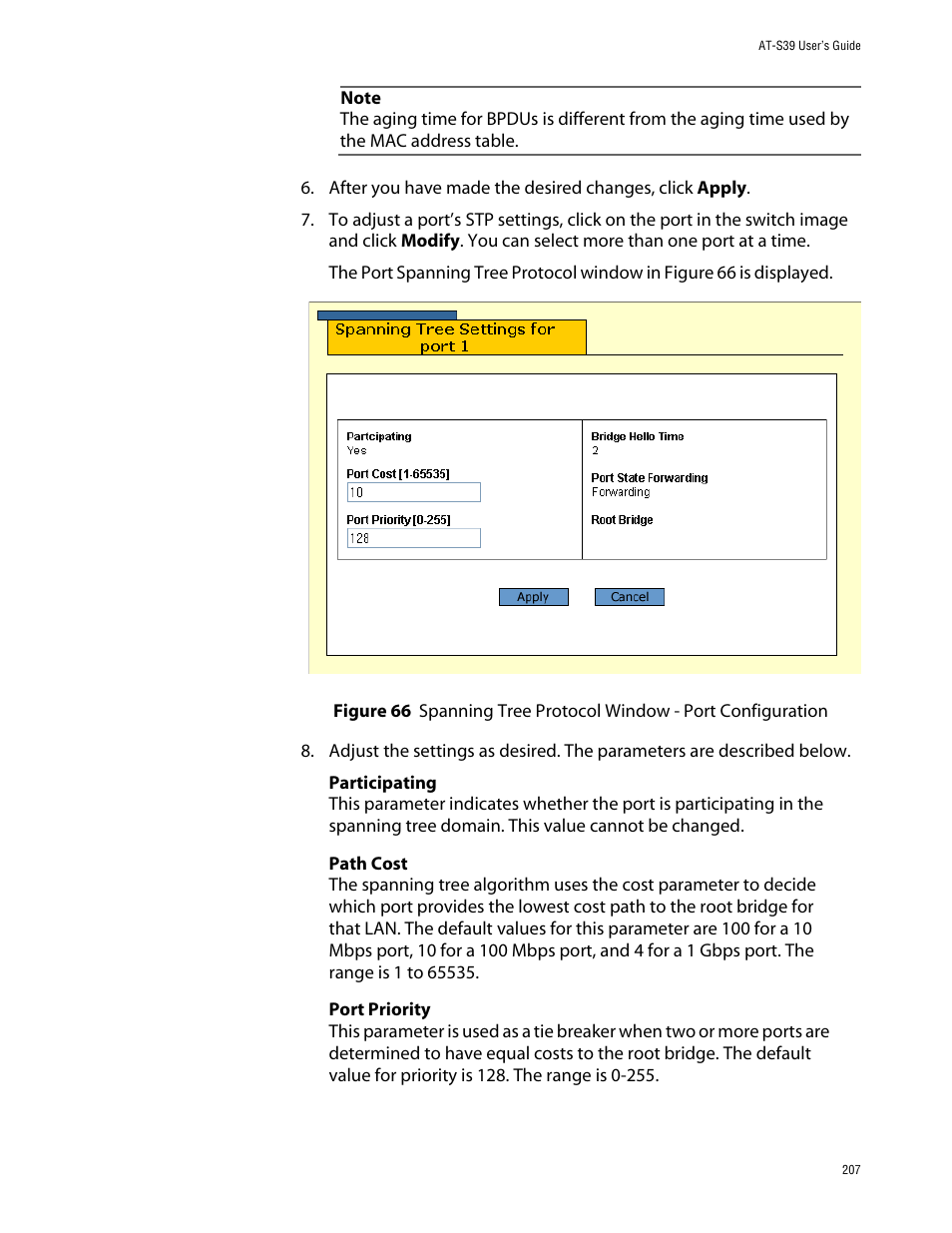 Allied Telesis AT-S39 User Manual | Page 207 / 242