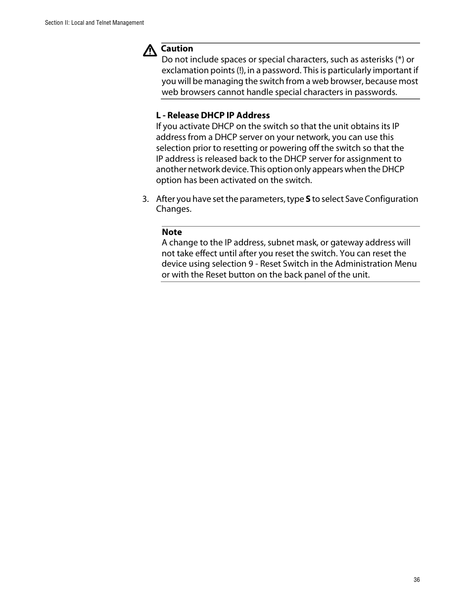 Allied Telesis AT-S39 User Manual | Page 36 / 242