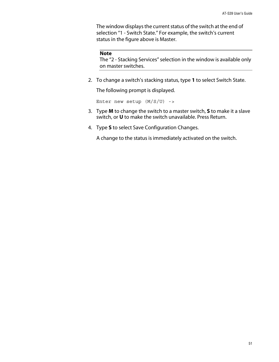 Allied Telesis AT-S39 User Manual | Page 51 / 242