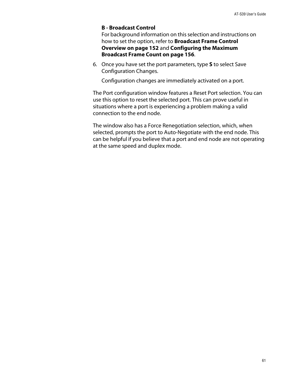 Allied Telesis AT-S39 User Manual | Page 61 / 242