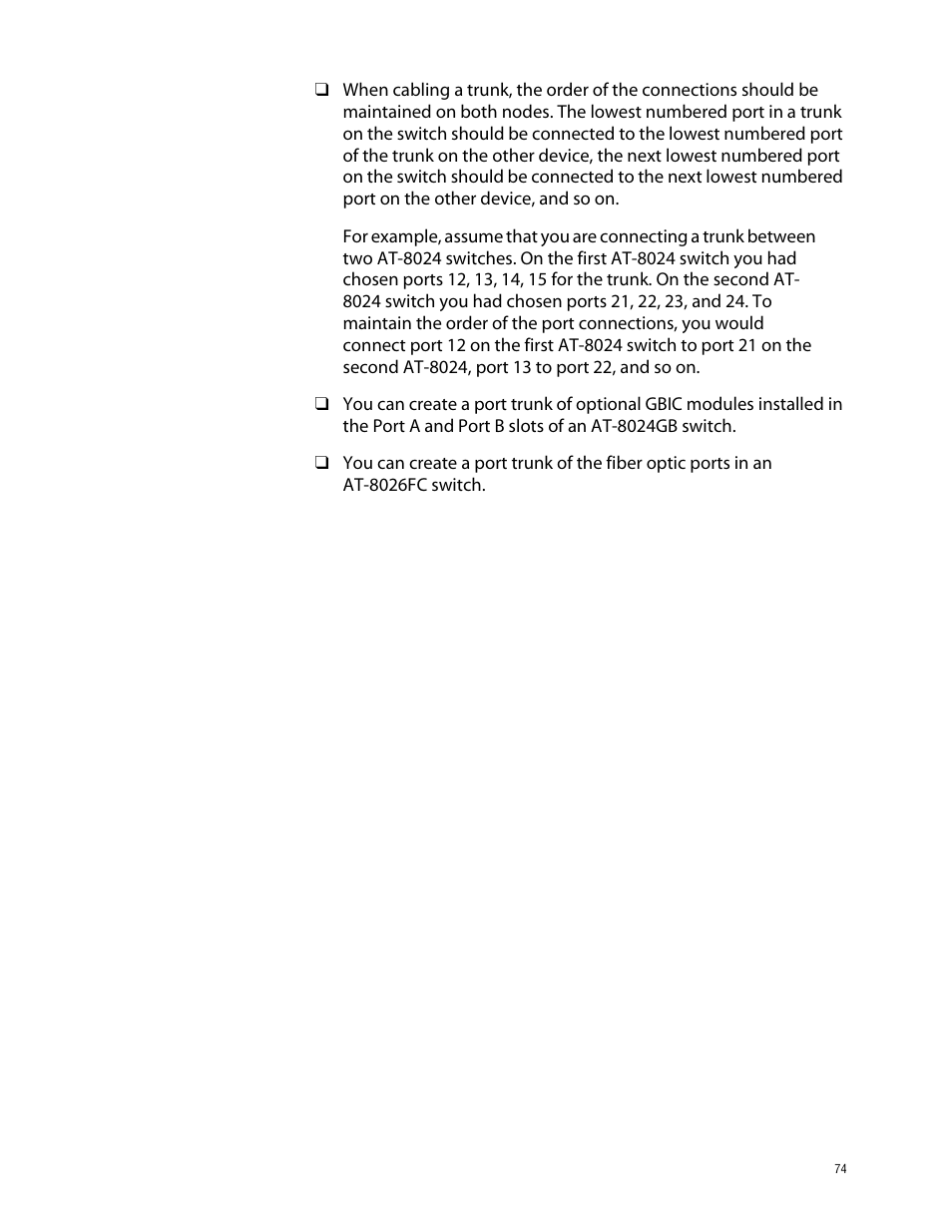 Allied Telesis AT-S39 User Manual | Page 74 / 242