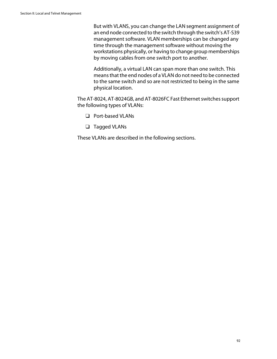 Allied Telesis AT-S39 User Manual | Page 92 / 242