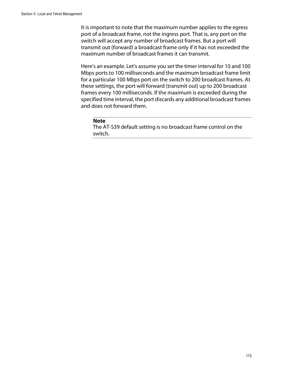 Allied Telesis AT-S39 User Manual | Page 175 / 299