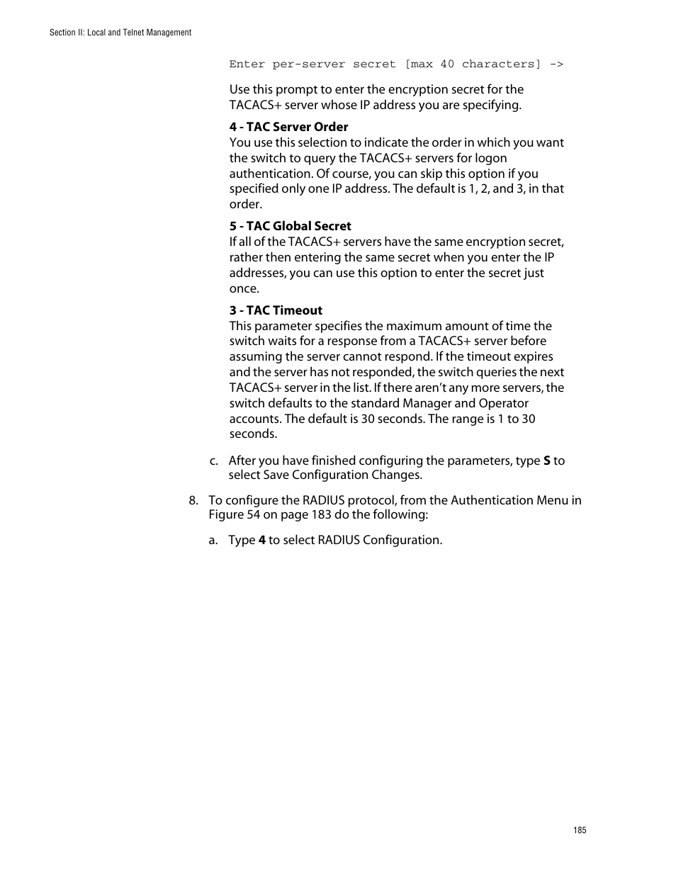 Allied Telesis AT-S39 User Manual | Page 185 / 299