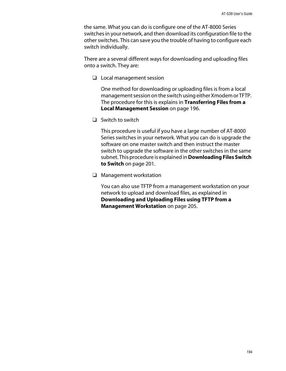 Allied Telesis AT-S39 User Manual | Page 194 / 299