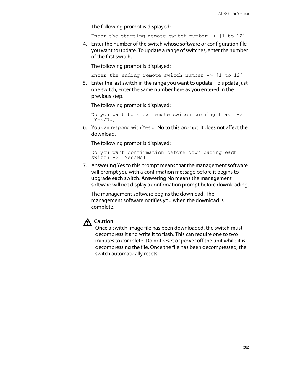 Allied Telesis AT-S39 User Manual | Page 202 / 299