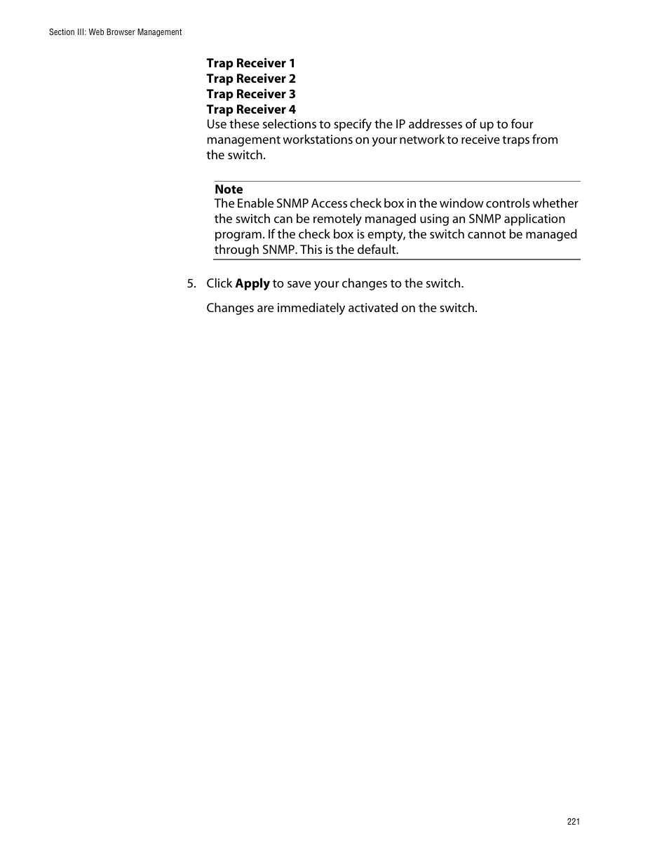 Allied Telesis AT-S39 User Manual | Page 221 / 299