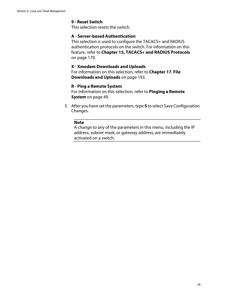 Allied Telesis AT-S39 User Manual | Page 39 / 299
