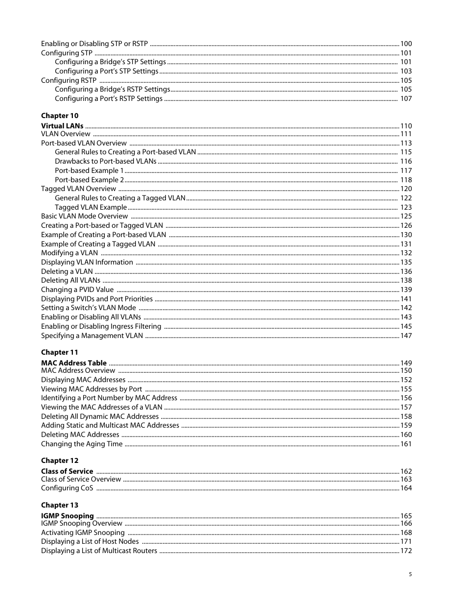 Allied Telesis AT-S39 User Manual | Page 5 / 299