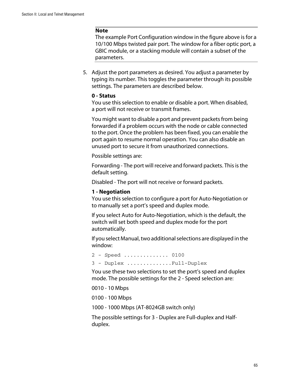 Allied Telesis AT-S39 User Manual | Page 65 / 299