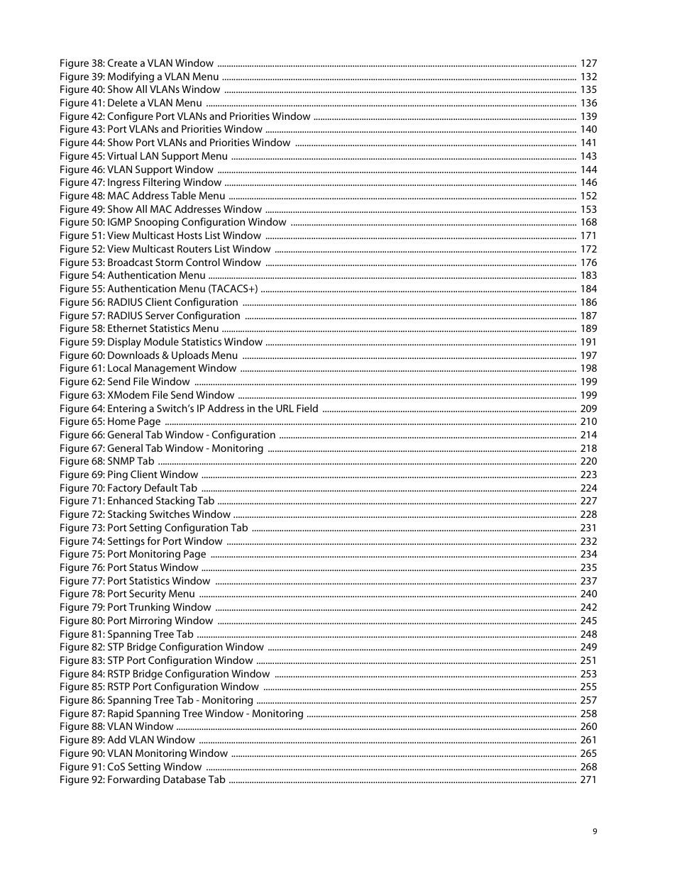 Allied Telesis AT-S39 User Manual | Page 9 / 299