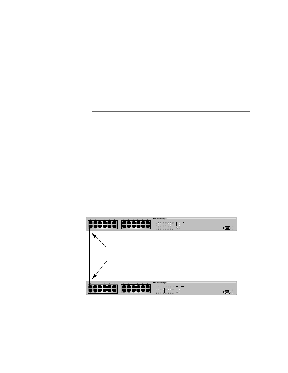 Point-to-point ports (full-duplex mode) | Allied Telesis AT-S39 User Manual | Page 102 / 319