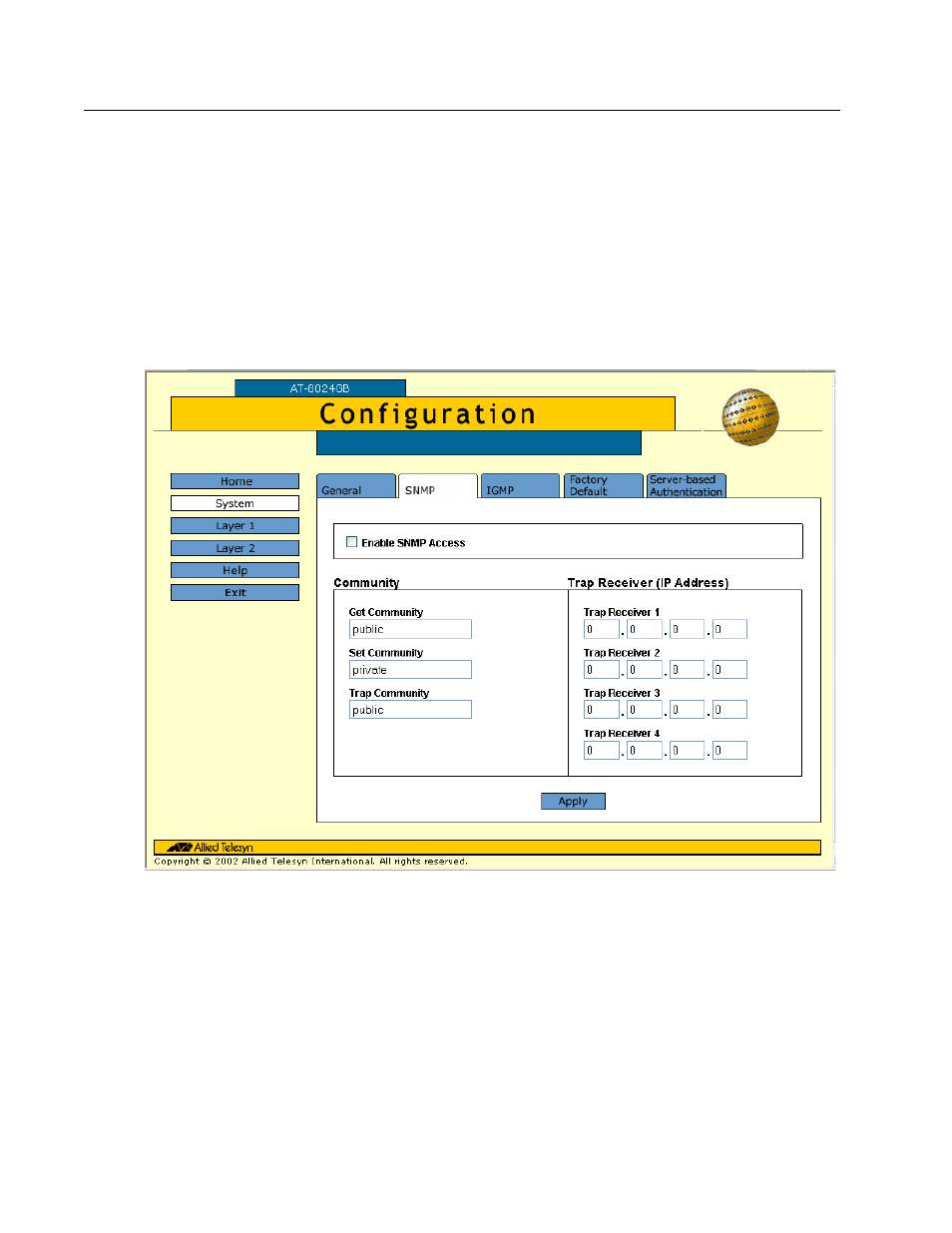 Allied Telesis AT-S39 User Manual | Page 239 / 319