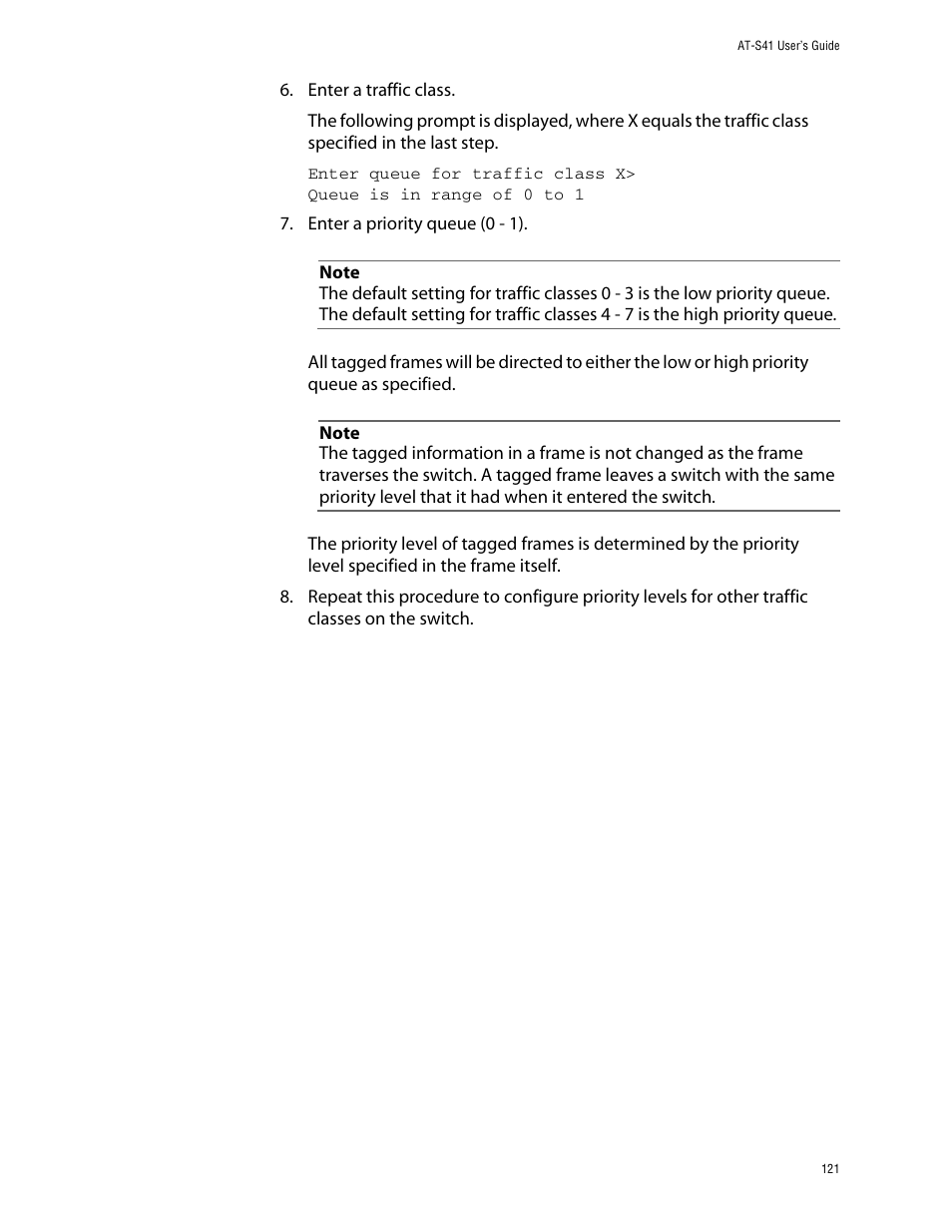 Allied Telesis AT-S41 User Manual | Page 121 / 233