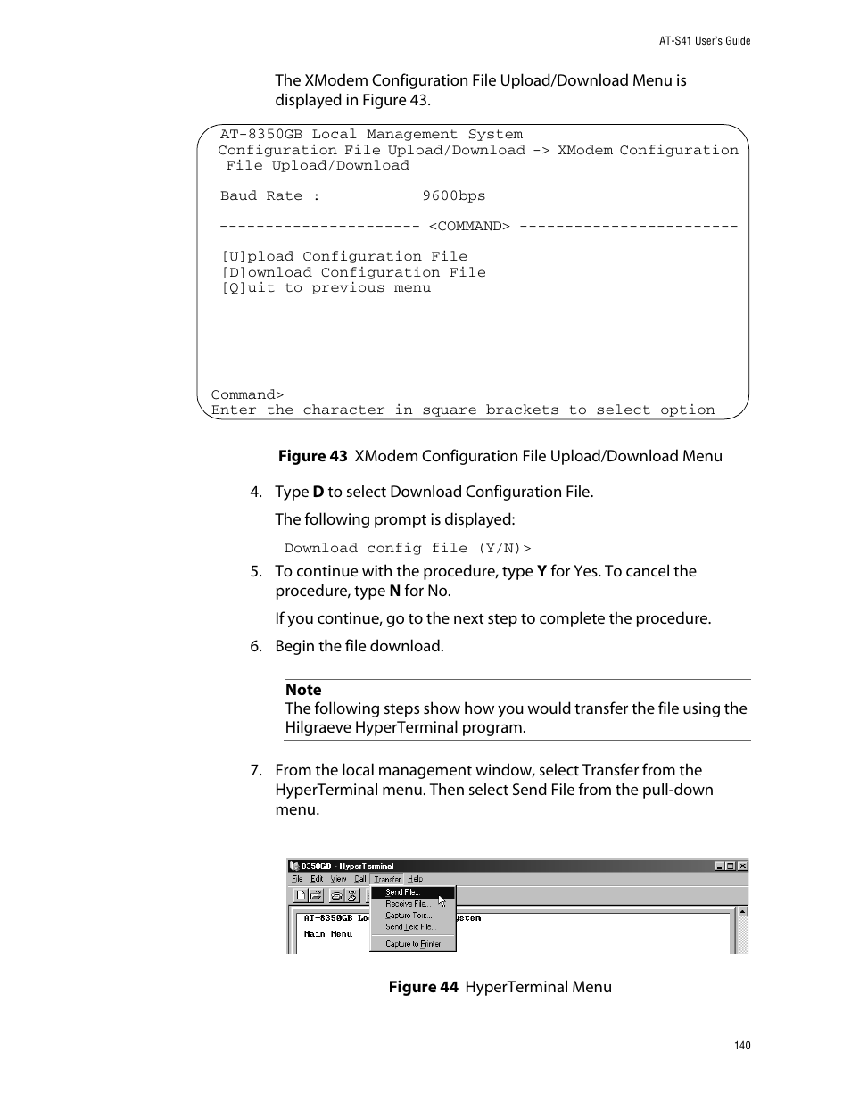 Allied Telesis AT-S41 User Manual | Page 140 / 233