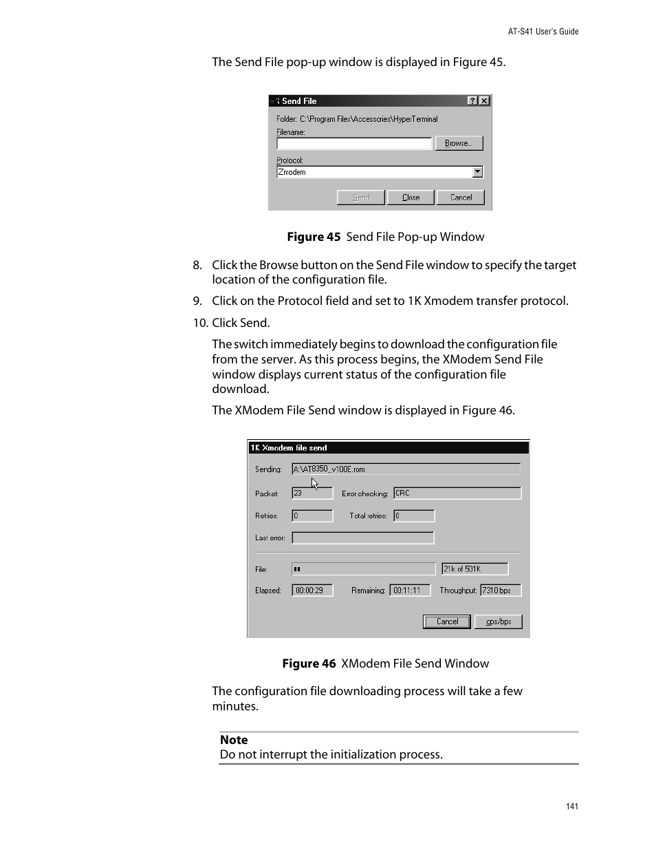 Allied Telesis AT-S41 User Manual | Page 141 / 233