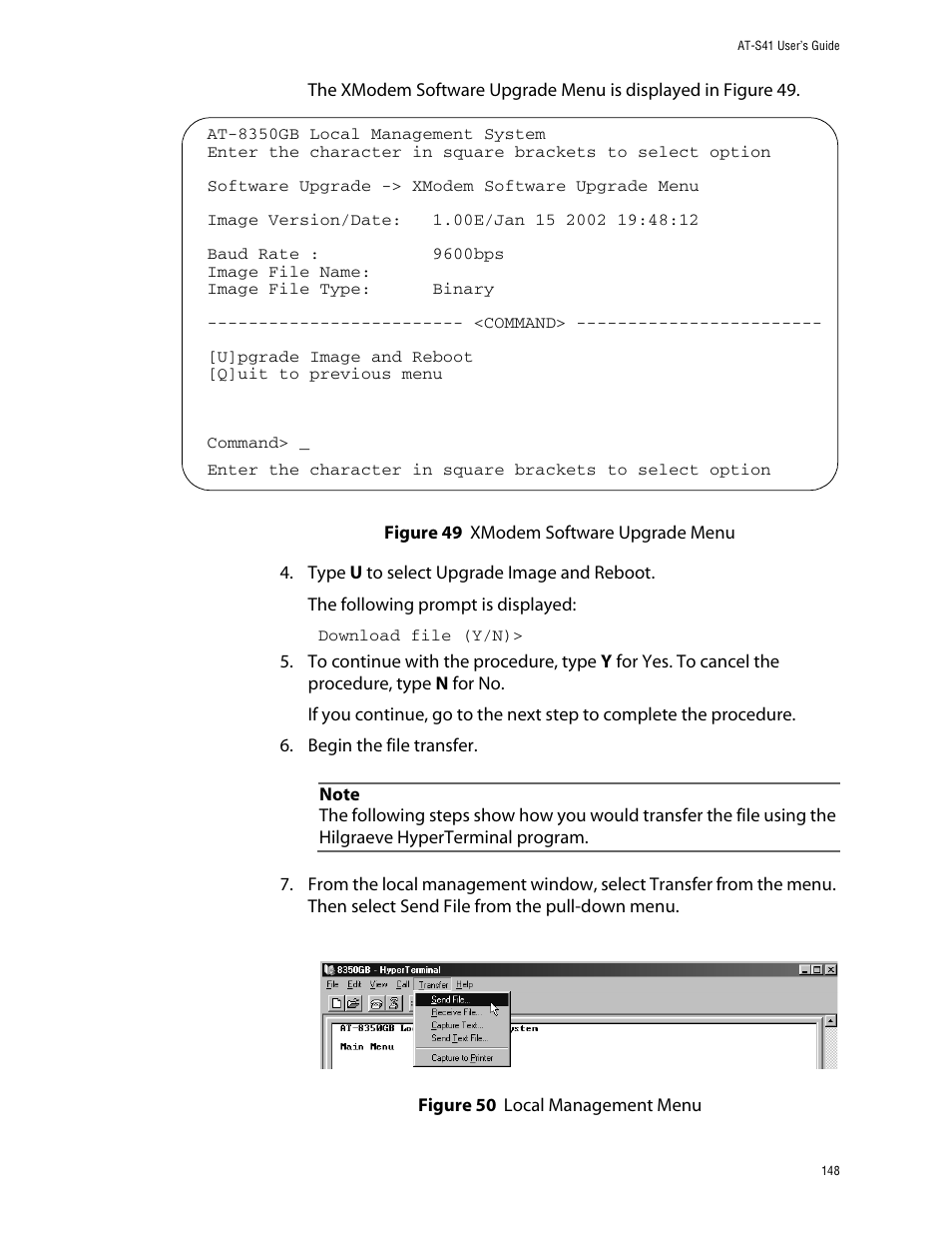 Allied Telesis AT-S41 User Manual | Page 148 / 233
