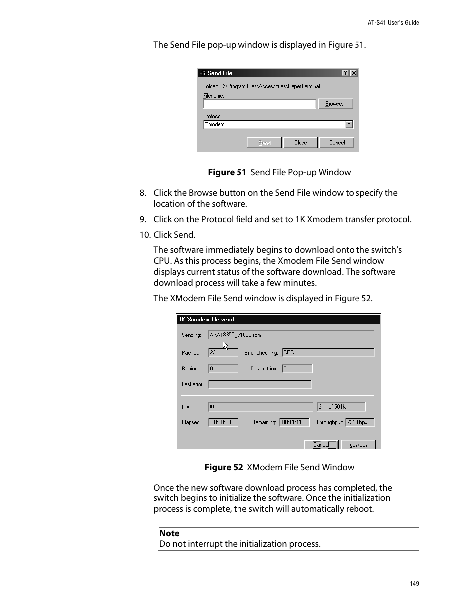 Allied Telesis AT-S41 User Manual | Page 149 / 233